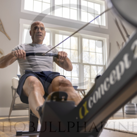 Concept2 RowErg workout